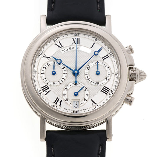 BREGUET ブレゲ マリーン クロノグラフ オートマチック Cal.576 3460BB 750WG メンズ 時計 2410333