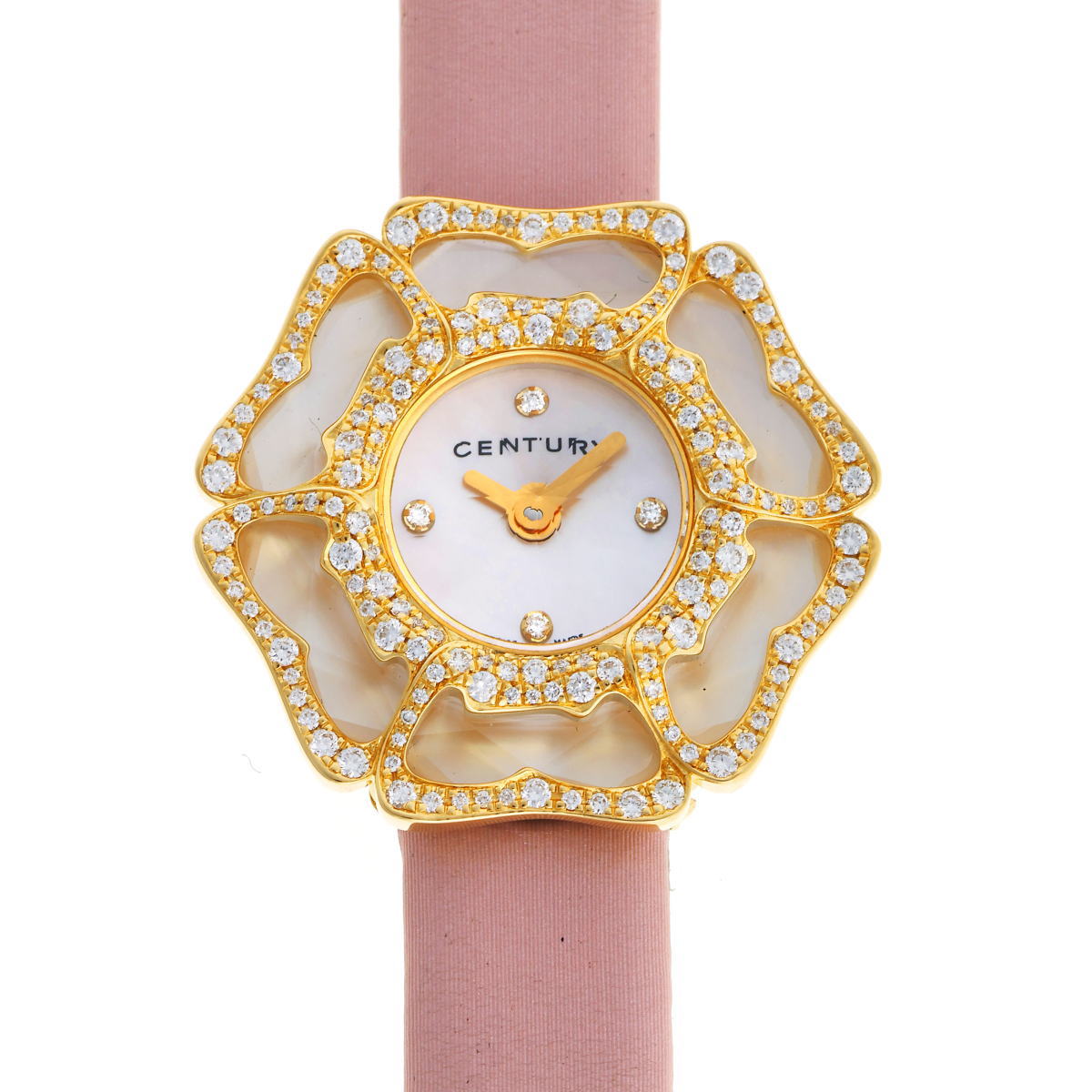 CENTURY センチュリー ミニ リーラブロッサム クォーツ 659.N1.F.N4.36F.RQ1 750YG レディース 時計 2410334