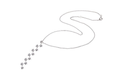 CHANEL シャネル コメット スター ダイヤ 12P ネックレス - ホワイトゴールド 750WG 2410335