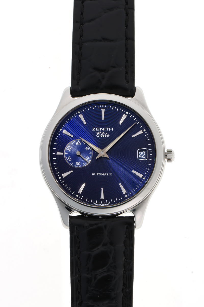 ZENITH ゼニス エリート スモールセコンド オートマチック 90/01.0040.680 SS メンズ 時計 2410343