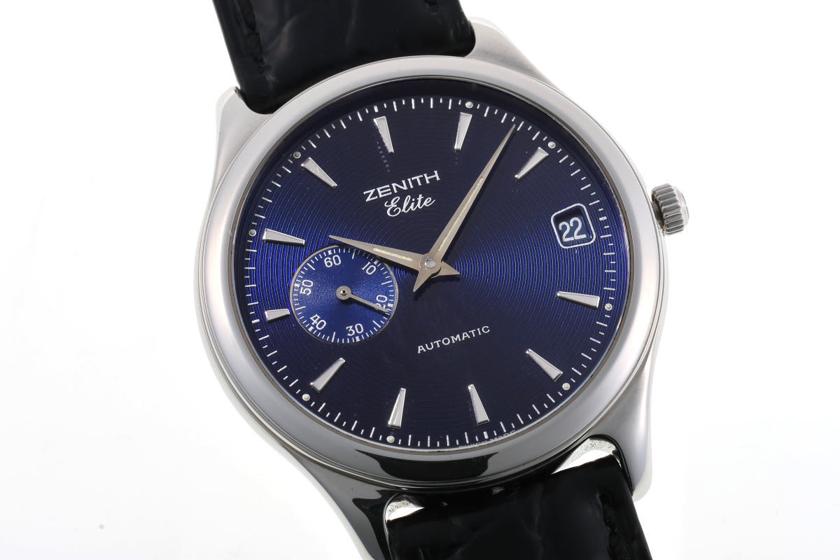 ZENITH ゼニス エリート スモールセコンド オートマチック 90/01.0040.680 SS メンズ 時計 2410343