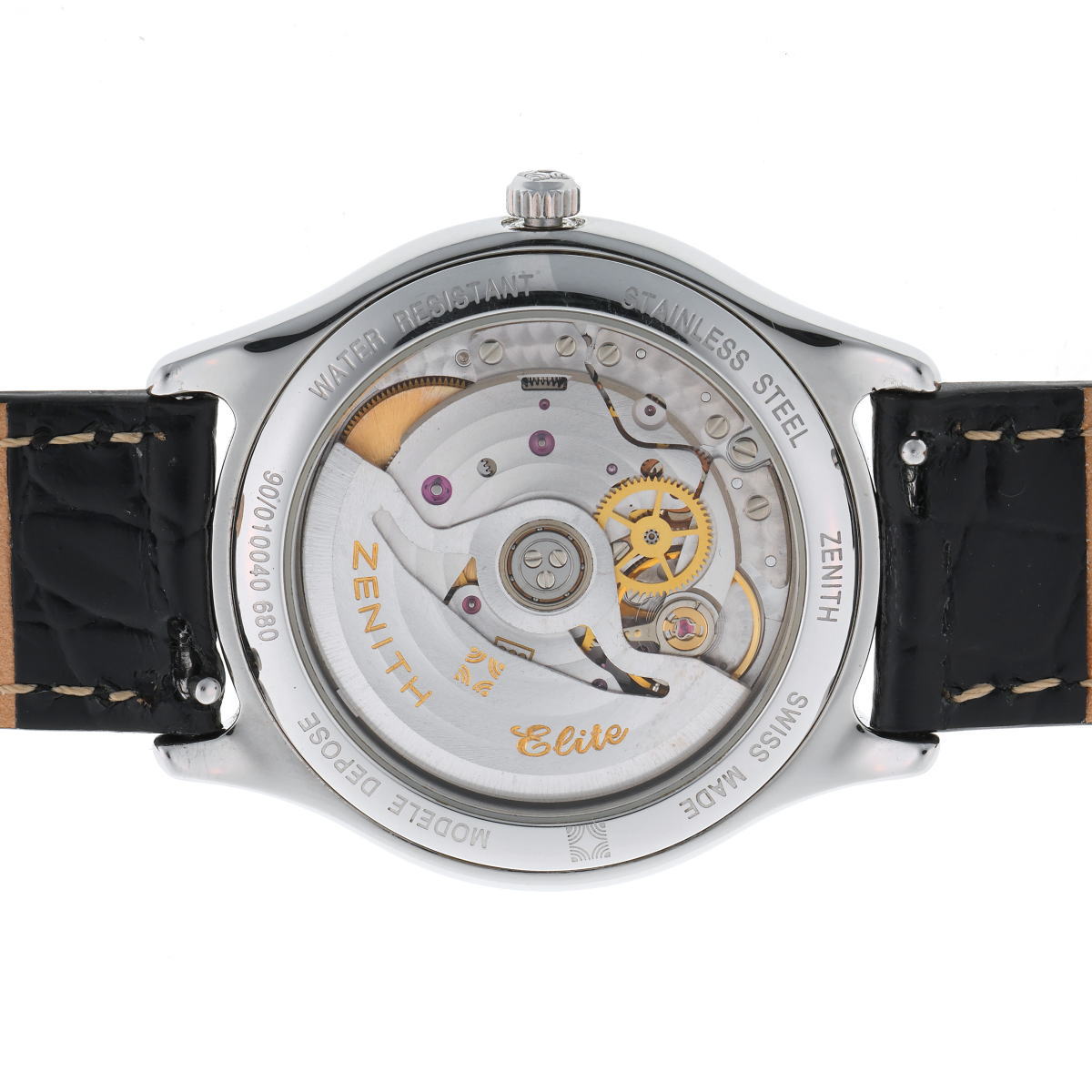 ZENITH ゼニス エリート スモールセコンド オートマチック 90/01.0040.680 SS メンズ 時計 2410343