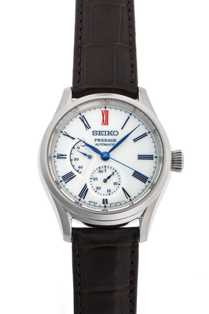 SEIKO セイコー プレザージュ 有田焼ダイヤル オートマチック SARW049 / 6R27-00N0 SS メンズ 時計 2410346