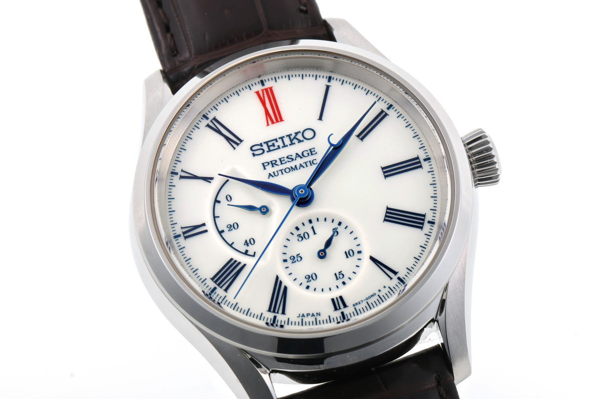SEIKO セイコー プレザージュ 有田焼ダイヤル オートマチック SARW049 / 6R27-00N0 SS メンズ 時計 2410346