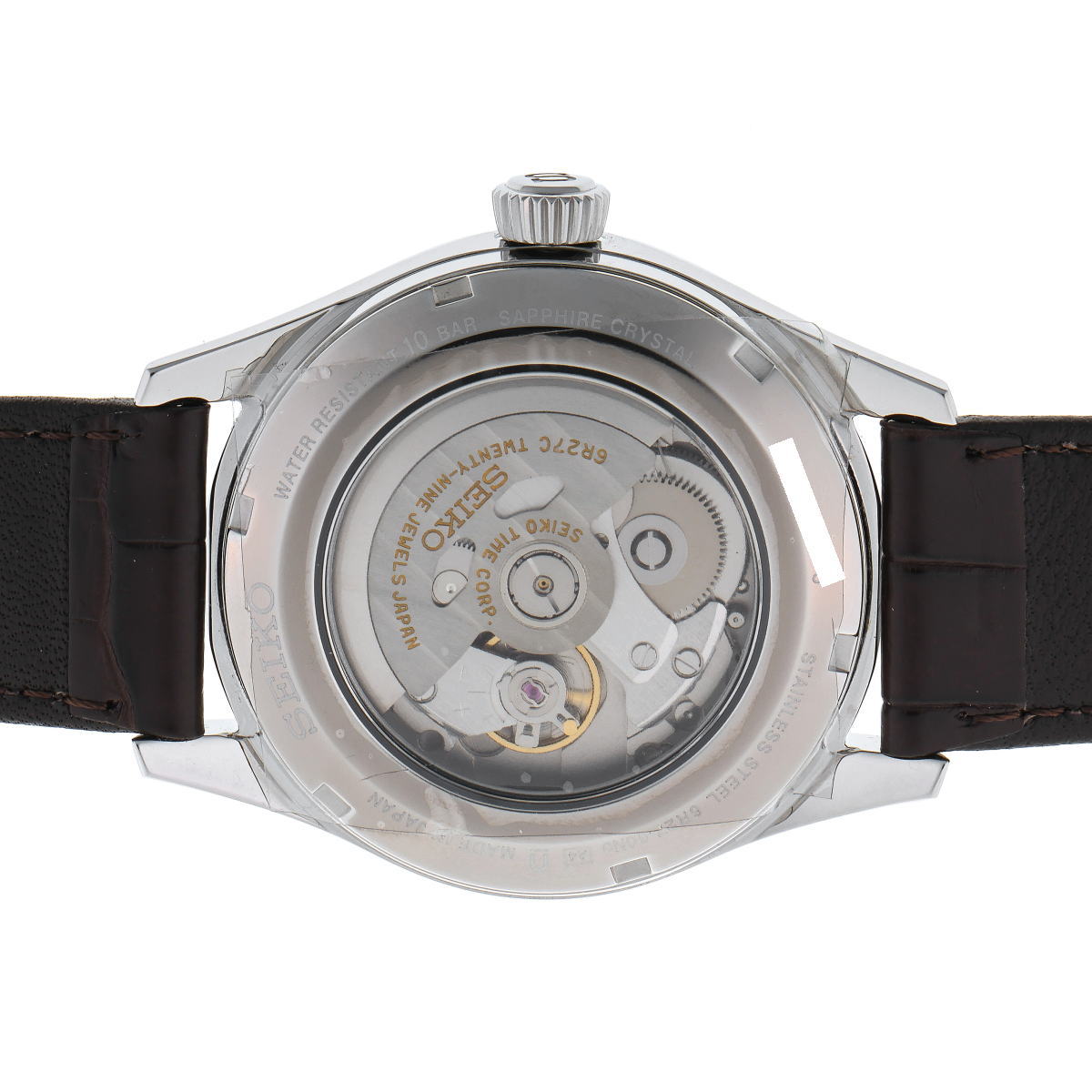 SEIKO セイコー プレザージュ 有田焼ダイヤル オートマチック SARW049 / 6R27-00N0 SS メンズ 時計 2410346
