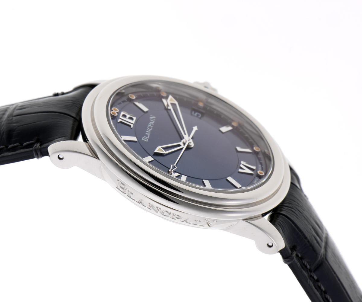 BLANCPAIN ブランパン レマン ウルトラスリム オートマチック Cal.11.51 2100-1540-53 750WG メンズ 時計 2410349