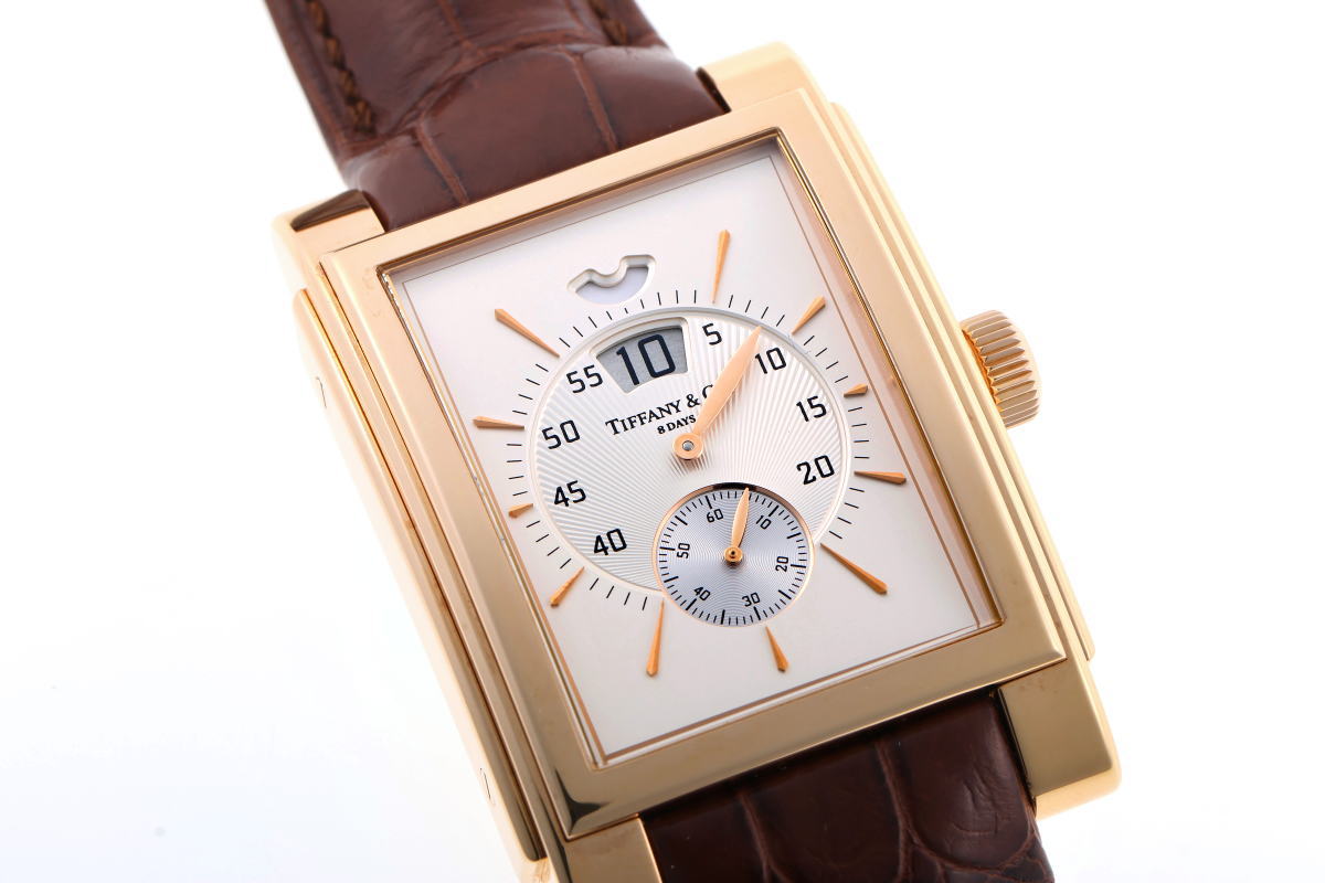 Tiffany & Co. ティファニー グランド 8デイズ ジャンピングアワー 手巻 Cal.T-2006.00 19291138 750RG メンズ 時計 2410350