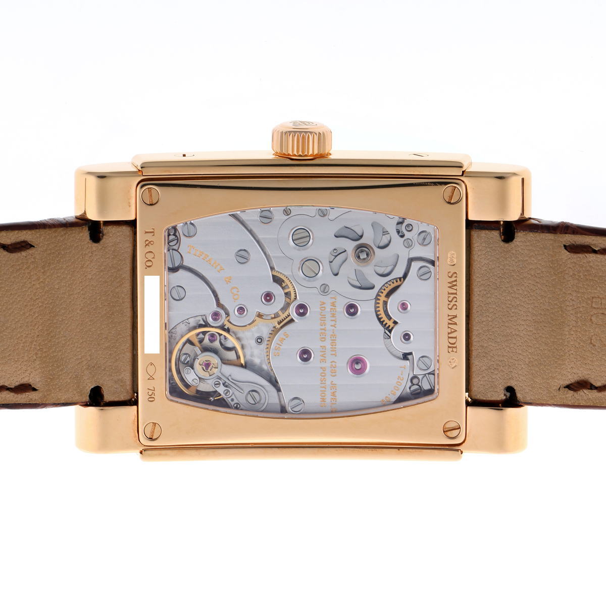 Tiffany & Co. ティファニー グランド 8デイズ ジャンピングアワー 手巻 Cal.T-2006.00 19291138 750RG メンズ 時計 2410350