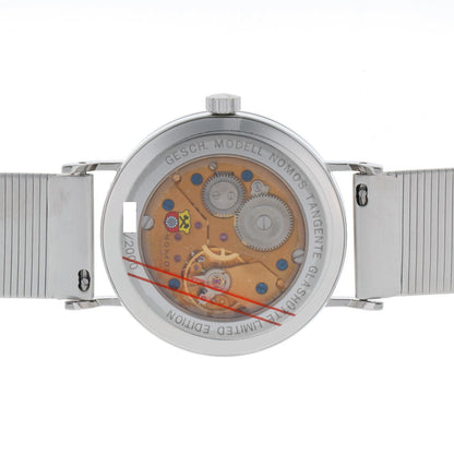 NOMOS ノモス タンジェント 35  グラスヒュッテ 都市限定　手巻 Cal.α TAN1711W2G SS メンズ 時計 2410355