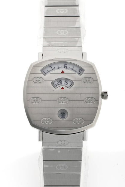 GUCCI グッチ グリップ ウォッチ 35mm クォーツ YA157401 / 157.4 SS ボーイズ 時計 2410357