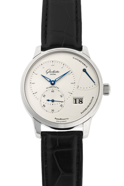 GLASHUTTE ORIGINAL グラスヒュッテオリジナル パノリザーブ 手巻 Cal.65-01 1-65-01-22-12-04 SS メンズ 時計 2410358