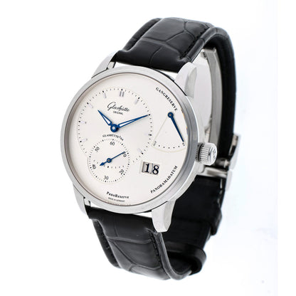 GLASHUTTE ORIGINAL グラスヒュッテオリジナル パノリザーブ 手巻 Cal.65-01 1-65-01-22-12-04 SS メンズ 時計 2410358