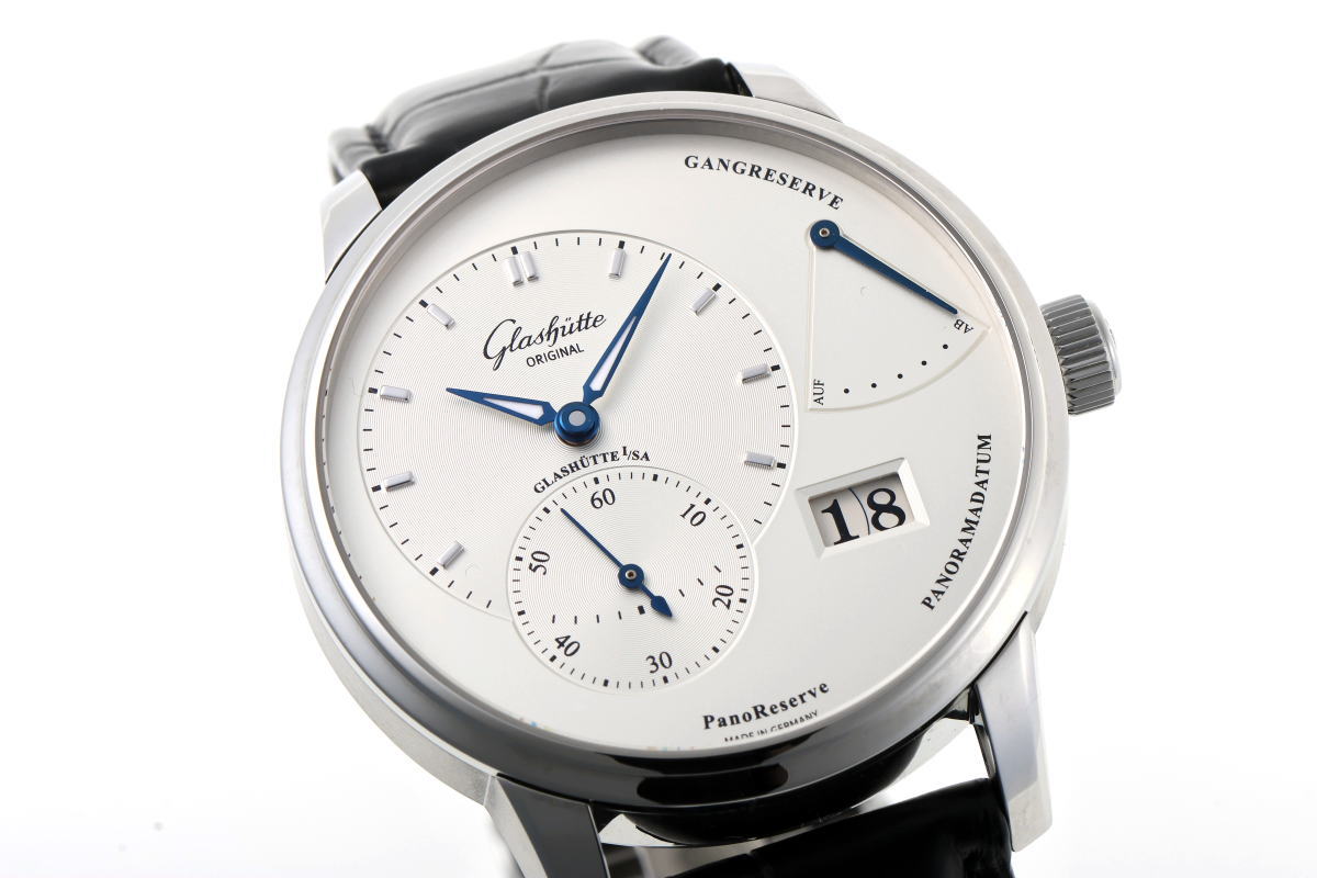 GLASHUTTE ORIGINAL グラスヒュッテオリジナル パノリザーブ 手巻 Cal.65-01 1-65-01-22-12-04 SS メンズ 時計 2410358