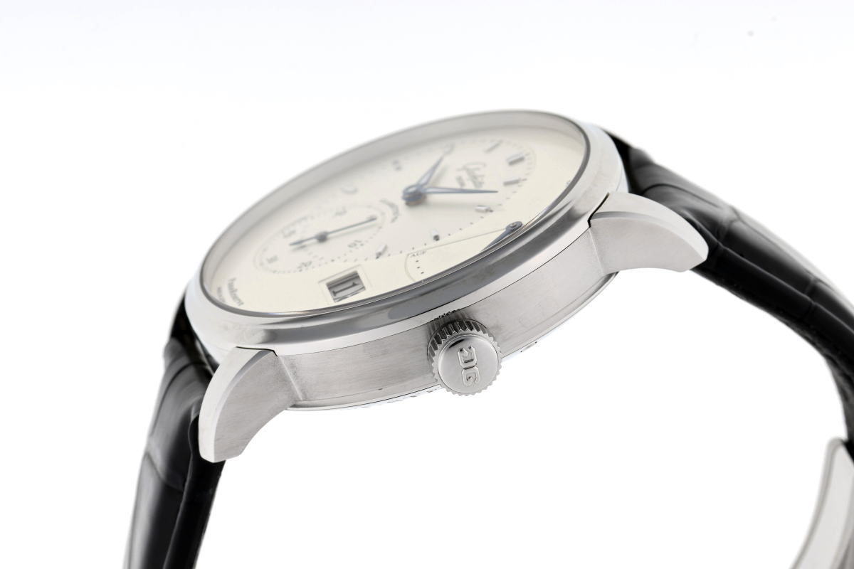 GLASHUTTE ORIGINAL グラスヒュッテオリジナル パノリザーブ 手巻 Cal.65-01 1-65-01-22-12-04 SS メンズ 時計 2410358