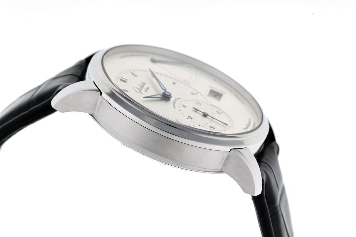 GLASHUTTE ORIGINAL グラスヒュッテオリジナル パノリザーブ 手巻 Cal.65-01 1-65-01-22-12-04 SS メンズ 時計 2410358