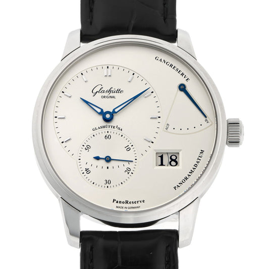 GLASHUTTE ORIGINAL グラスヒュッテオリジナル パノリザーブ 手巻 Cal.65-01 1-65-01-22-12-04 SS メンズ 時計 2410358