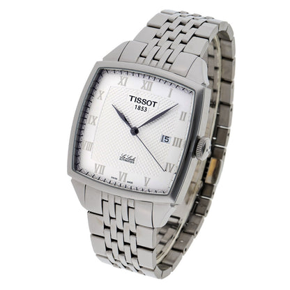 TISSOT ティソ ルロックル スクエアウォッチ オートマチック T006.707.11.033.00 SS メンズ 時計 2410360