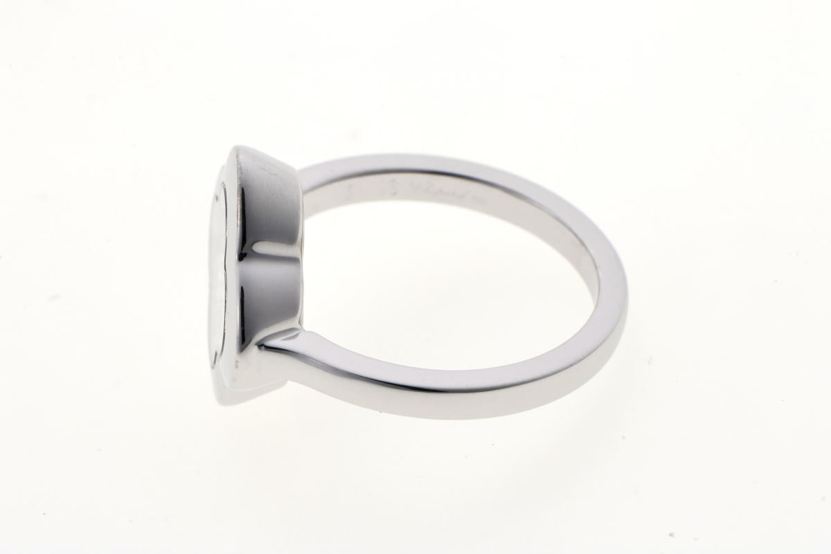 Chopard ショパール ハッピーダイヤモンド クローバー #9 リング 826956-1001 ホワイトゴールド 750WG 2410362