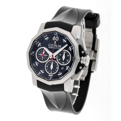 CORUM コルム アドミラルズカップ クロノグラフ オートマチック 01.0071 / 753.671.20 SS メンズ 時計 2410363