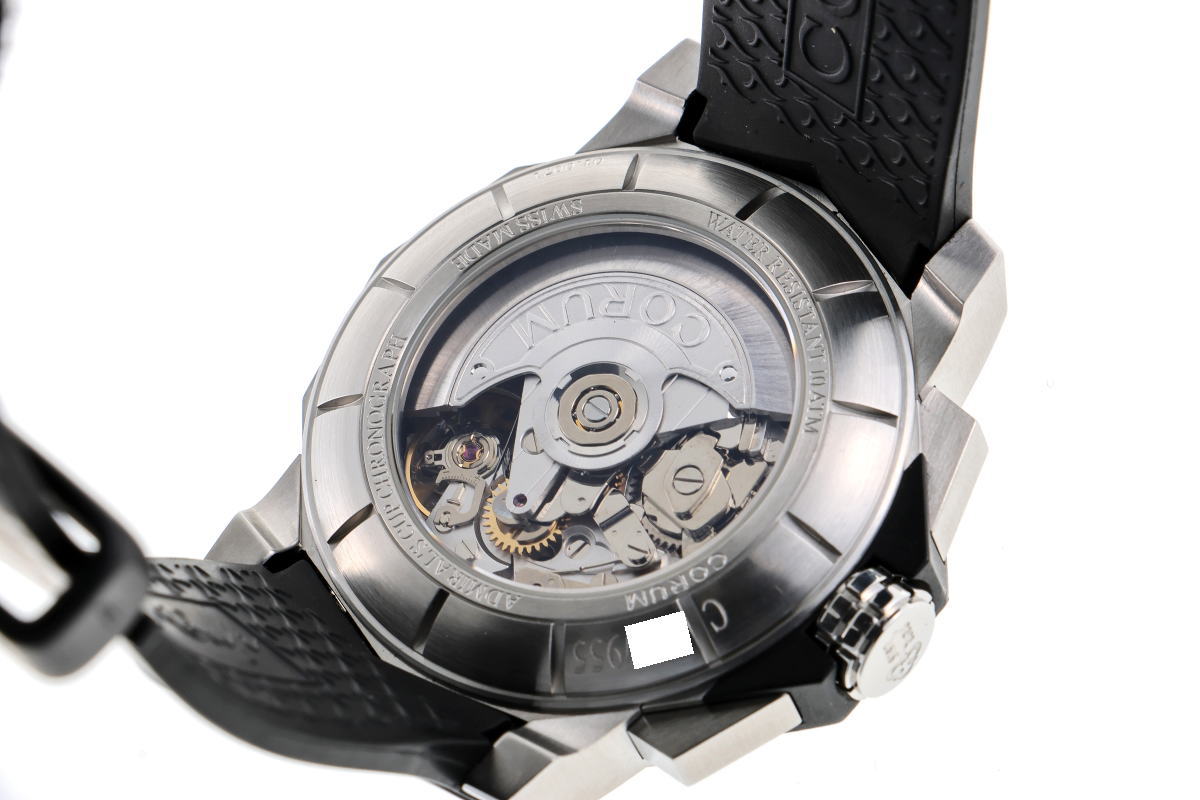 CORUM コルム アドミラルズカップ クロノグラフ オートマチック 01.0071 / 753.671.20 SS メンズ 時計 2410363