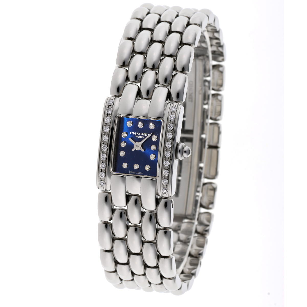 CHAUMET ショーメ ケイシス ダイヤ クォーツ - SS レディース 時計 2410366