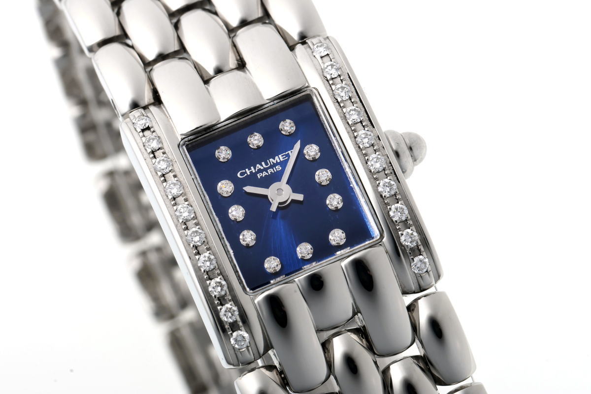 CHAUMET ショーメ ケイシス ダイヤ クォーツ - SS レディース 時計 2410366