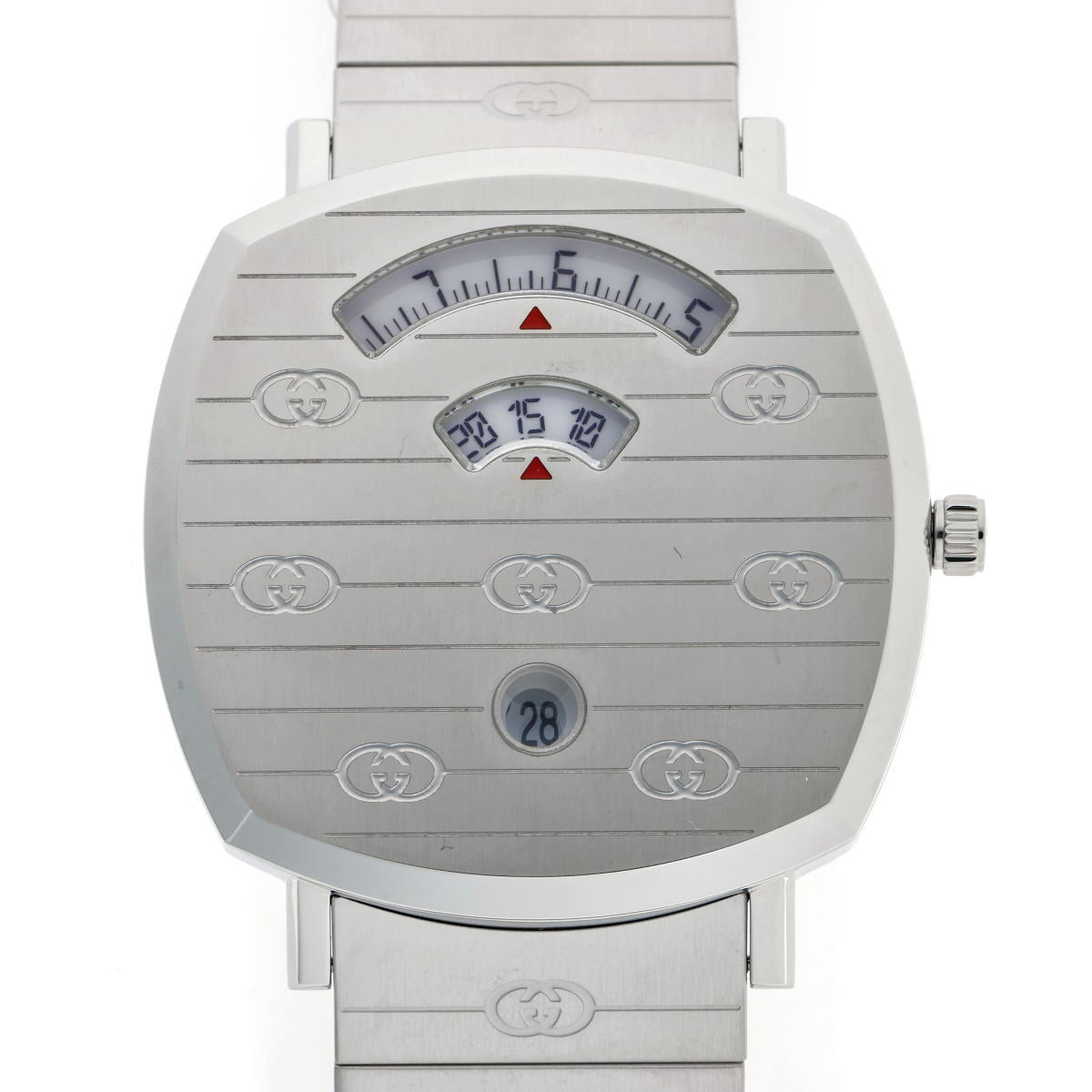 GUCCI グッチ グリップ ウォッチ 38mm クォーツ YA157410 / 157.3 SS メンズ 時計 2410369