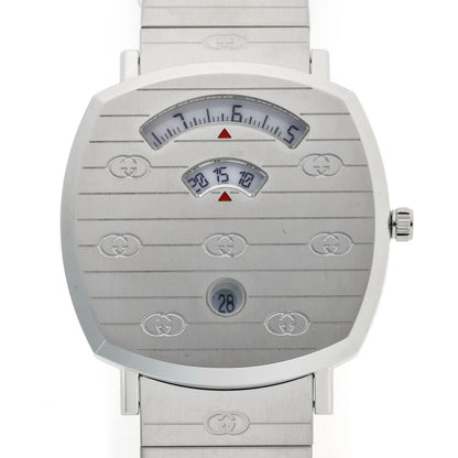 GUCCI グッチ グリップ ウォッチ 38mm クォーツ YA157410 / 157.3 SS メンズ 時計 2410369