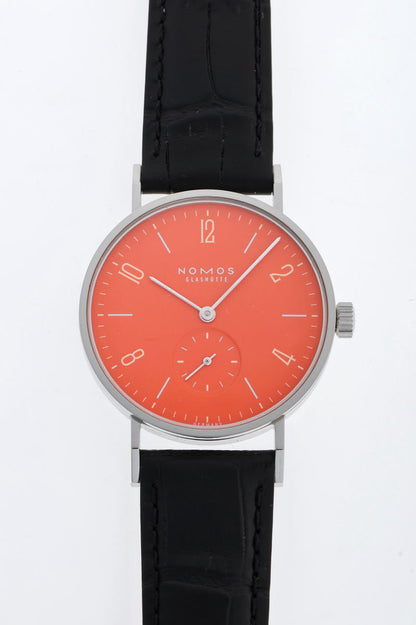 NOMOS ノモス カラータンジェント サンセット 手巻き 限定30本. TN1A1W2SS SS メンズ 時計 2410370