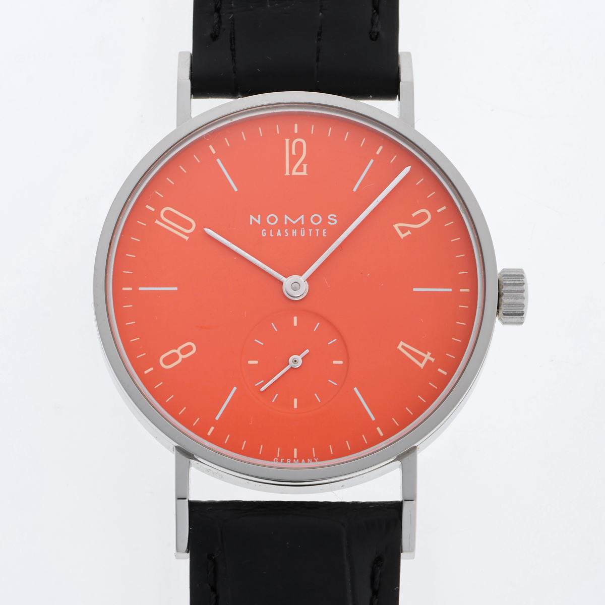 NOMOS ノモス カラータンジェント サンセット 手巻き 限定30本. TN1A1W2SS SS メンズ 時計 2410370