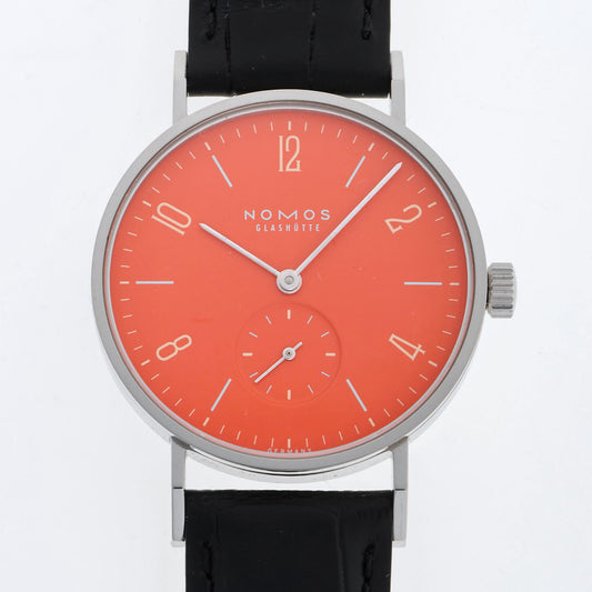 NOMOS ノモス カラータンジェント サンセット 手巻き 限定30本. TN1A1W2SS SS メンズ 時計 2410370
