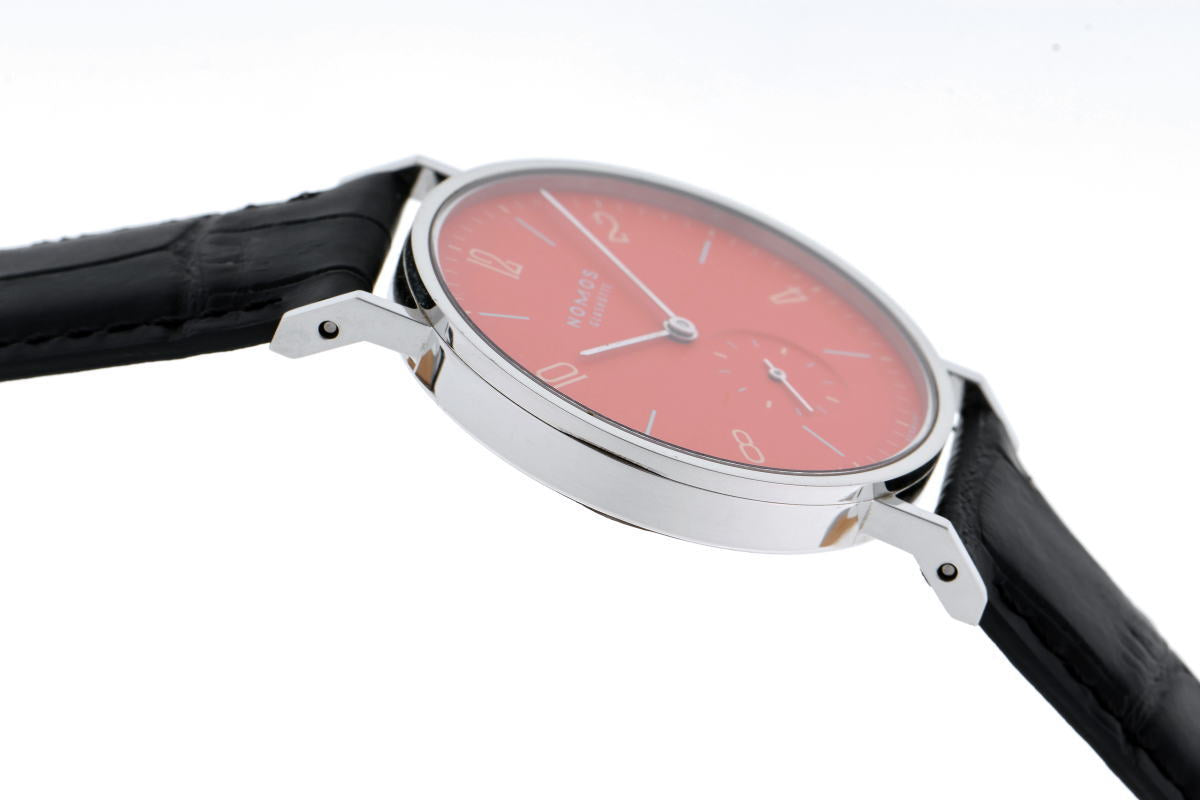 NOMOS ノモス カラータンジェント サンセット 手巻き 限定30本. TN1A1W2SS SS メンズ 時計 2410370