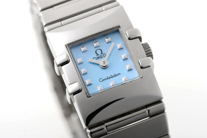 OMEGA オメガ コンステレーション カレ クアドラ クォーツ 1531.74 SS レディース 時計 2410389