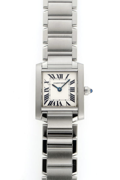 Cartier カルティエ タンクフランセーズ SM クォーツ W51008Q3 SS レディース 時計 2420069