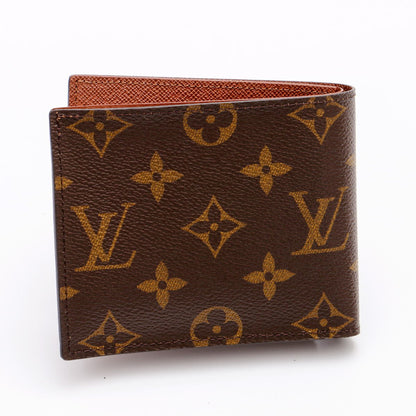 Louis Vuitton ルイヴィトン ポルトフォイユ・マルコ NM 二つ折り財布 M62288 モノグラム　ブラウン 2420143