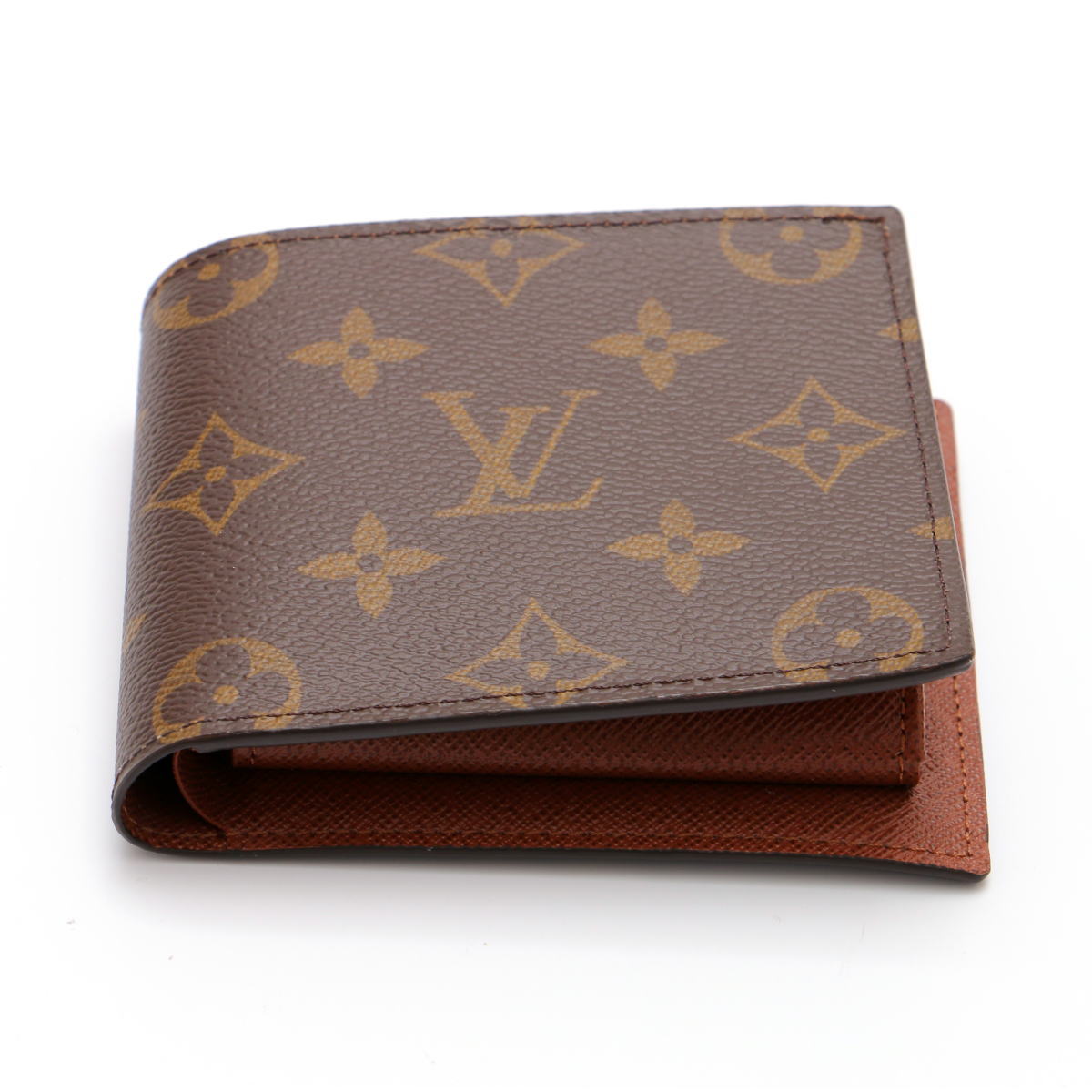 Louis Vuitton ルイヴィトン ポルトフォイユ・マルコ NM 二つ折り財布 M62288 モノグラム　ブラウン 2420143