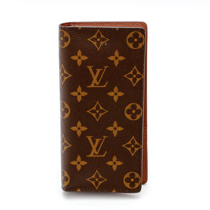 Louis Vuitton ルイヴィトン ポルトフォイユ・ブラザ 二つ折り長財布 M66540 モノグラム　ブラウン 2420145