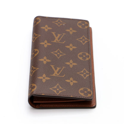 Louis Vuitton ルイヴィトン ポルトフォイユ・ブラザ 二つ折り長財布 M66540 モノグラム　ブラウン 2420145