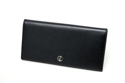 dunhill ダンヒル センチュリーマン ロングウォレット 二つ折り長財布 LL1010A カーフ　ブラック 2500016