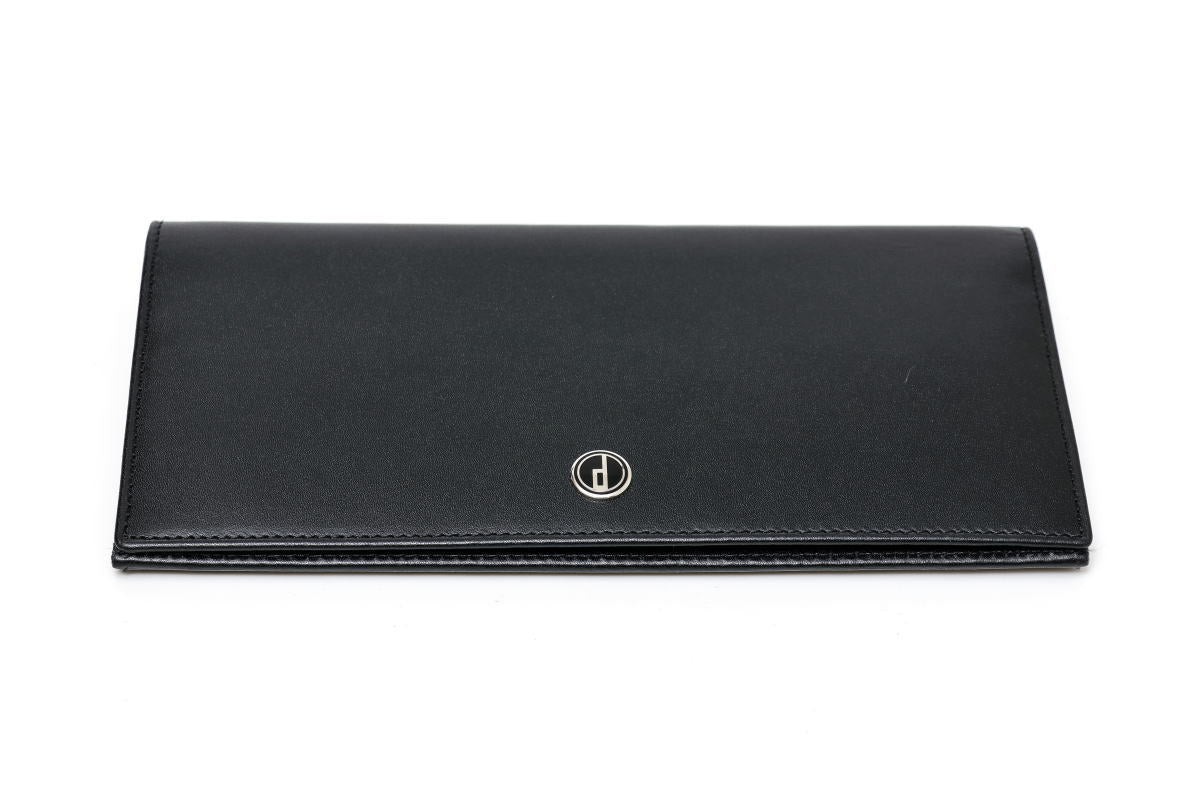 dunhill ダンヒル センチュリーマン ロングウォレット 二つ折り長財布 LL1010A カーフ　ブラック 2500016