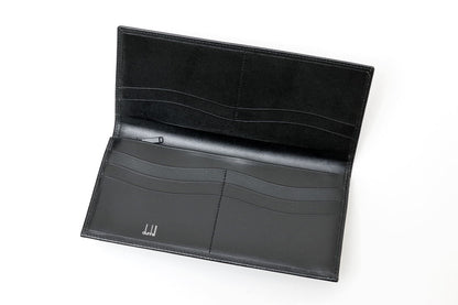 dunhill ダンヒル センチュリーマン ロングウォレット 二つ折り長財布 LL1010A カーフ　ブラック 2500016