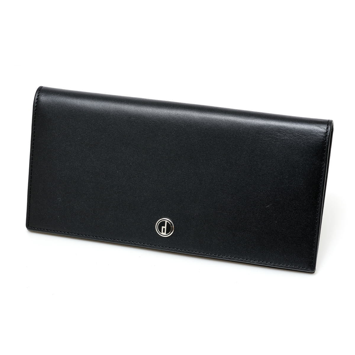 dunhill ダンヒル センチュリーマン ロングウォレット 二つ折り長財布 LL1010A カーフ　ブラック 2500016