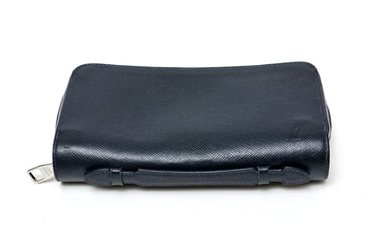 Louis Vuitton ルイヴィトン ジッピー XL トラベルケース　 ラウンドファスナー長財布 M44276 タイガ　ブルーマリーヌ 2500020