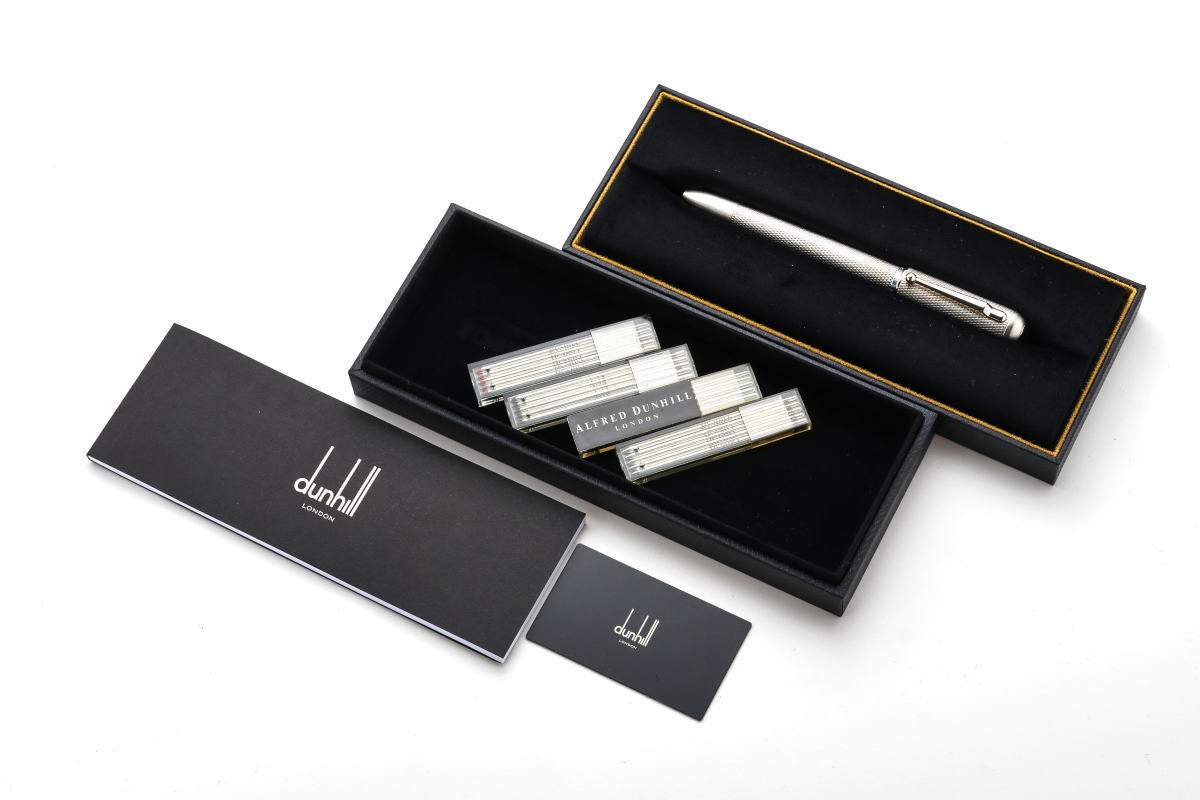 dunhill ダンヒル リボレット マルチペン シルバー メタル - 2500159