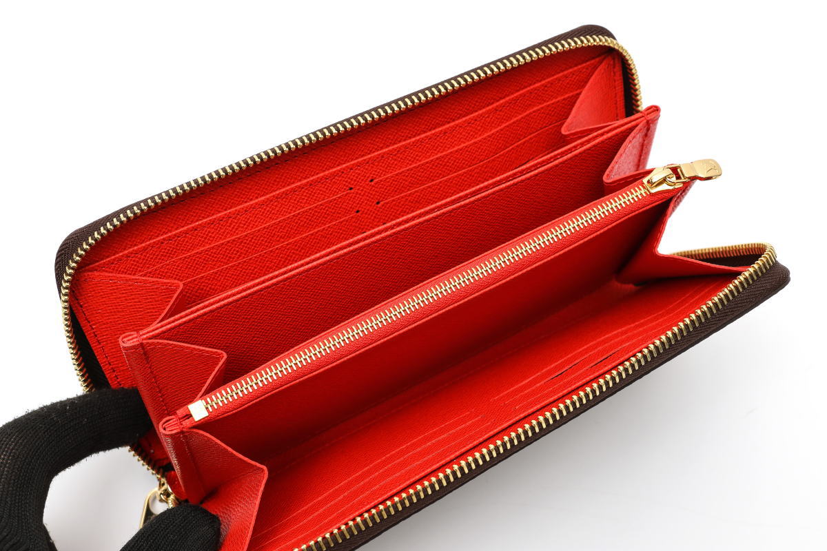 Louis Vuitton ルイヴィトン ジッピー･ウォレット ラウンドファスナー長財布 M41896 モノグラム　コクリコ 2500246