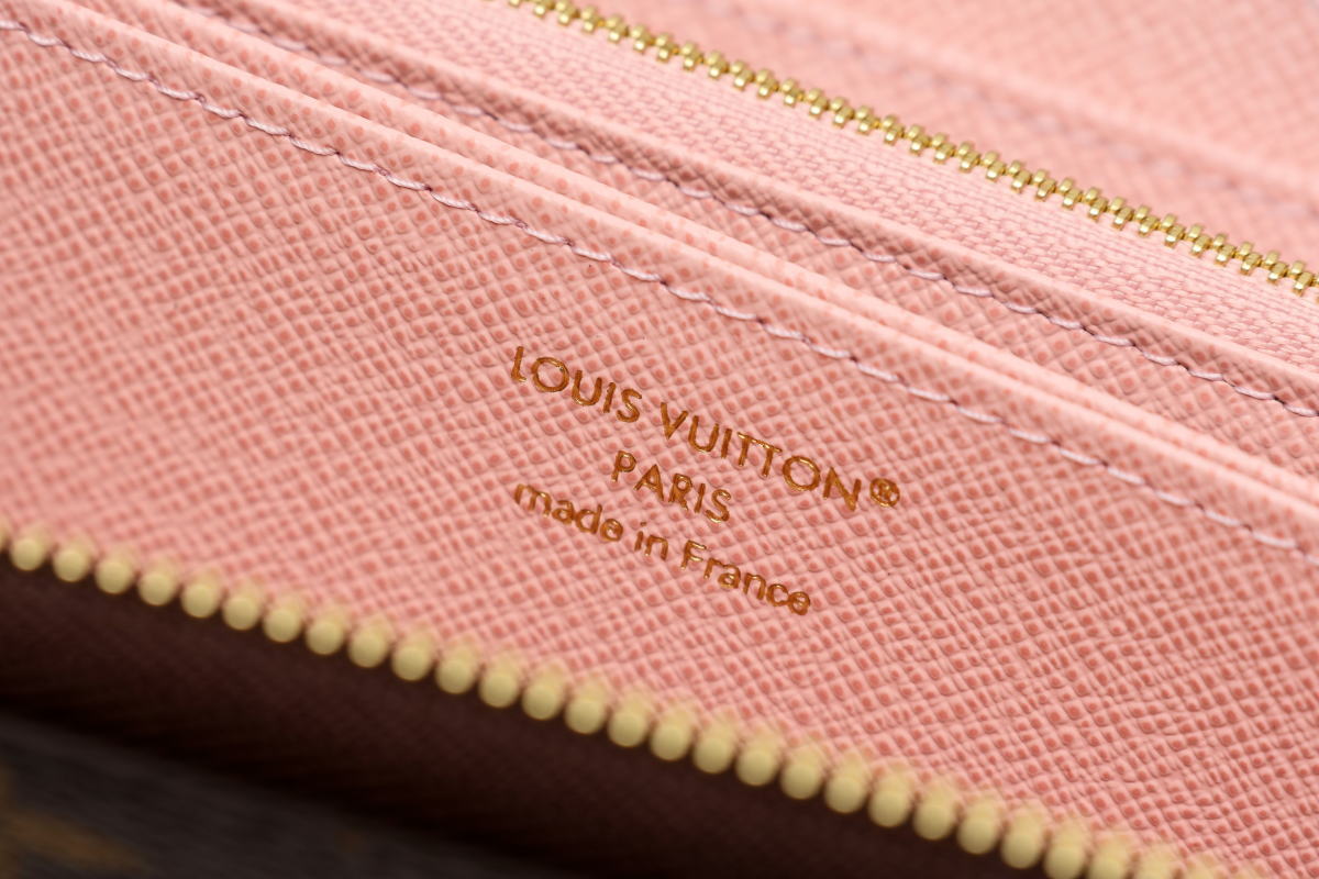 Louis Vuitton ルイヴィトン ジッピー･ウォレット ラウンドファスナー長財布 M41894 モノグラム　ローズ・バレリーヌ 2500272.1