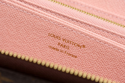 Louis Vuitton ルイヴィトン ジッピー･ウォレット ラウンドファスナー長財布 M41894 モノグラム　ローズ・バレリーヌ 2500272.1