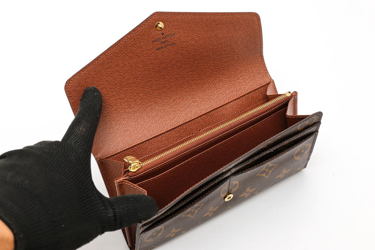 Louis Vuitton ルイヴィトン ポルトフォイユ・サラ 長財布 M60531 モノグラム　ブラウン 2500300