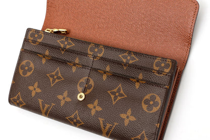 Louis Vuitton ルイヴィトン ポルトフォイユ・サラ 長財布 M60531 モノグラム　ブラウン 2500300