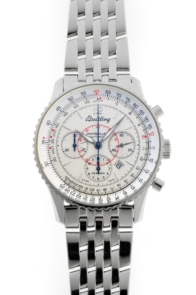 BREITLING ブライトリング ナビタイマー モンブリラン オートマチック A41330 SS メンズ 時計 2500336